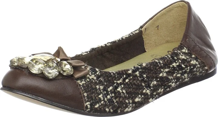 Blue Jay Boucle Brown Fabric