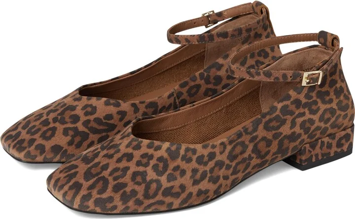 Seychelles Women's Pumpkin Leopard Ballet Flat