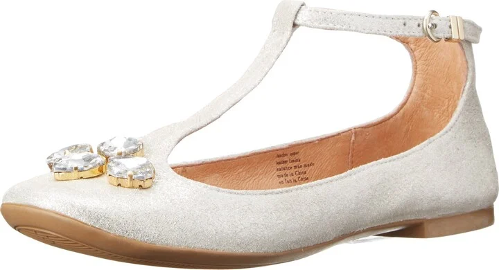 Silver/Metallic Suede