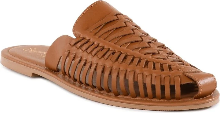 Seychelles Woven Leather Mule