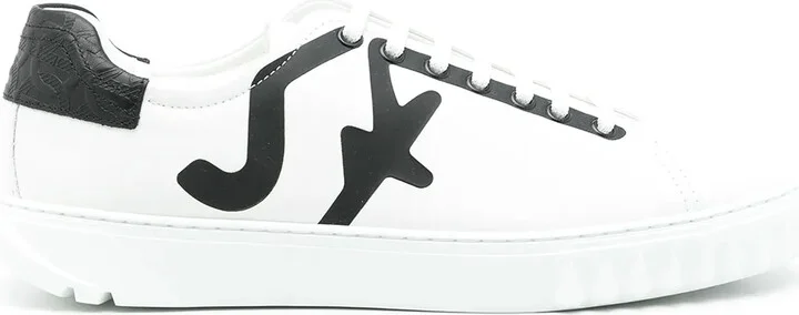 Sf leather lace up trainers