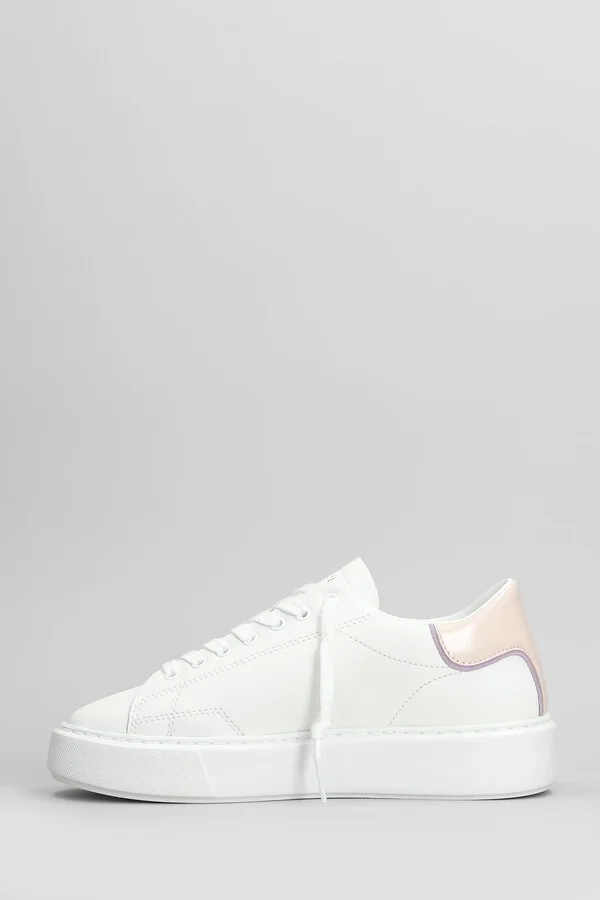 Sfera Sneakers In White Leather - Image 3