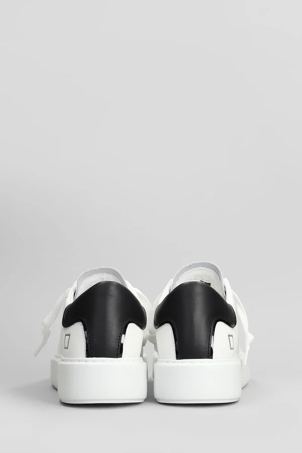 Sfera Sneakers In White Leather D.A.T.E. - Image 4
