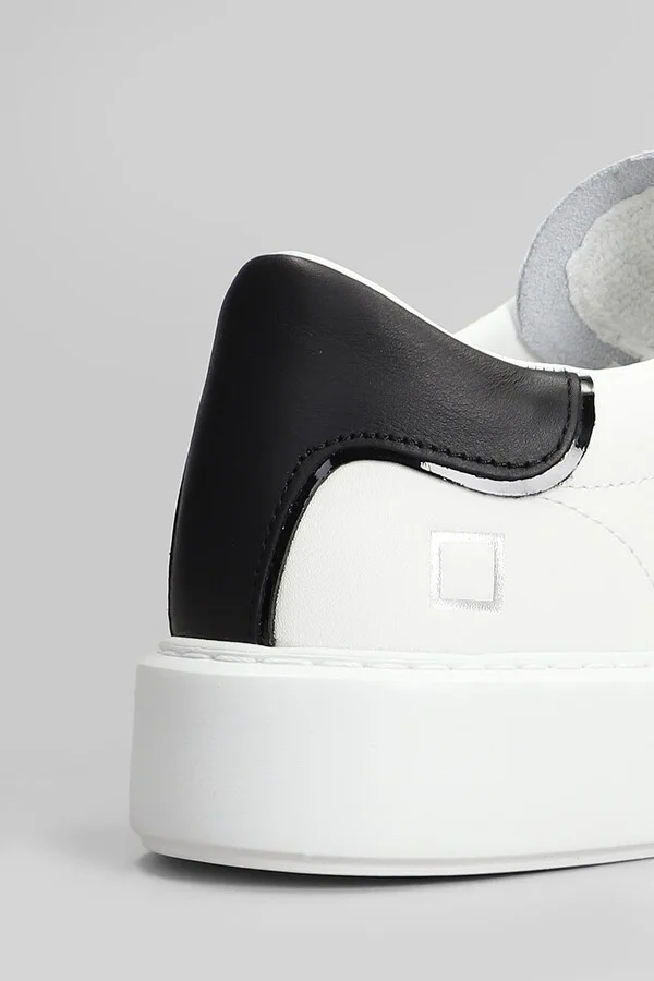 Sfera Sneakers In White Leather D.A.T.E. - Image 5