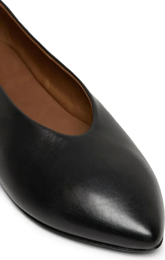 Sfoglia leather ballerina shoes - Image 4
