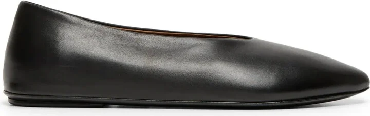Sfoglia leather ballerina shoes