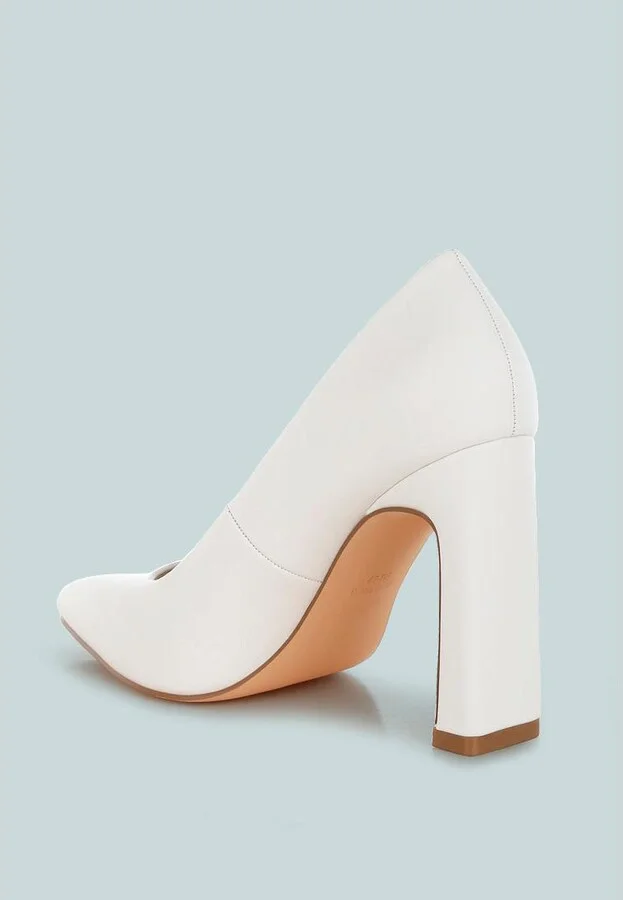 Shacarri Faux Leather Pumps - Image 3