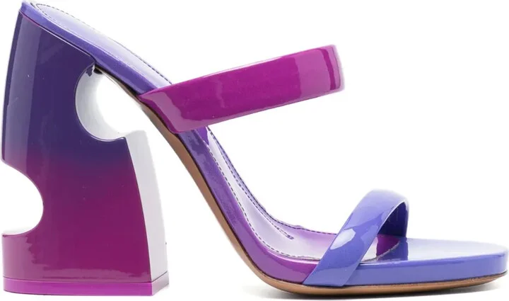 Shade Meteor 120mm leather sandals