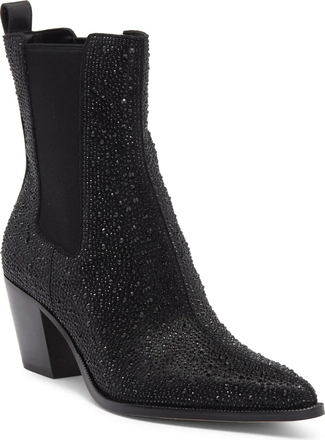 Shadie Crystal Chelsea Boot