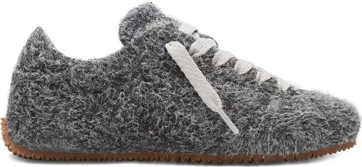 Shaggy Suede Sneakers