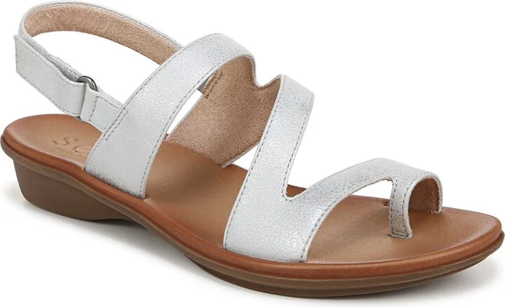 SILVER FAUX LEATHER