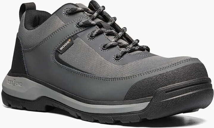 Shale Low CT 72672CT-062 Men's US 15 Gray Composite Toe Work Boots KHD425
