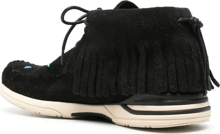 Shaman-Folk fringed ankle boots - Image 3