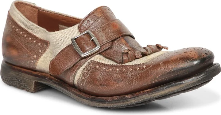 Shanghai Leather Ecru Shoes - Image 2