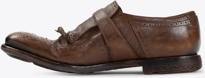 Shanghai Vintage Leather Loafers - Image 2