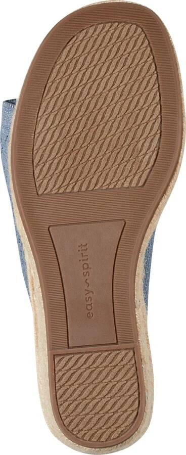 Shanice Wedge Espadrille Slide Sandal - Wide Width Available - Image 4