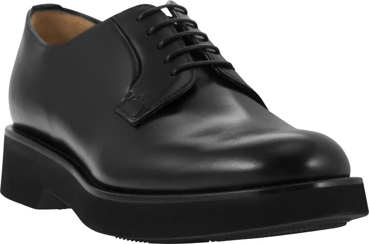 Shannon L - Semi-gloss Calfskin Leather Derby - Image 2