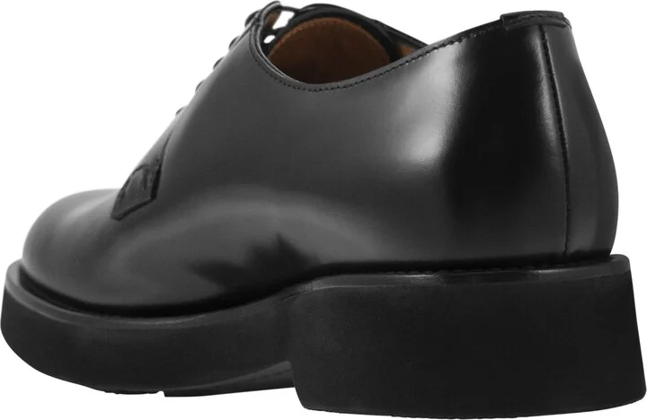 Shannon L - Semi-gloss Calfskin Leather Derby - Image 3