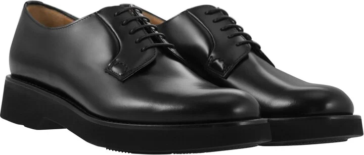 Shannon L - Semi-gloss Calfskin Leather Derby - Image 4