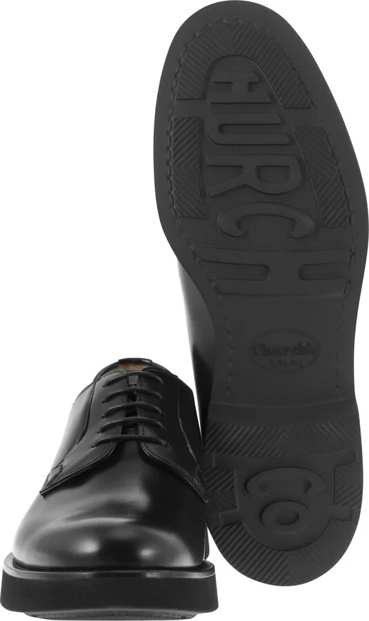 Shannon L - Semi-gloss Calfskin Leather Derby - Image 5