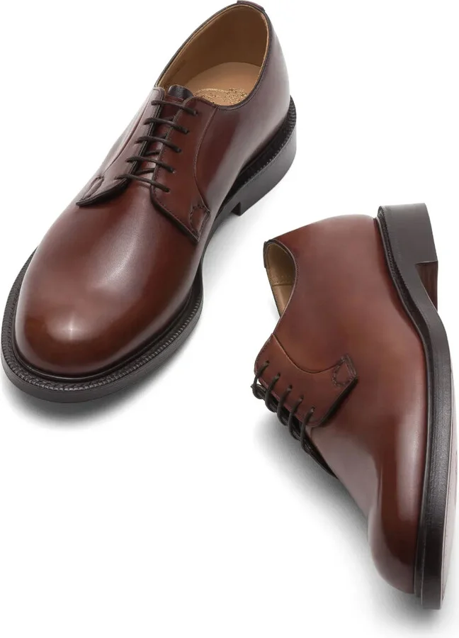 Shannon leather Derby shoes - Image 4