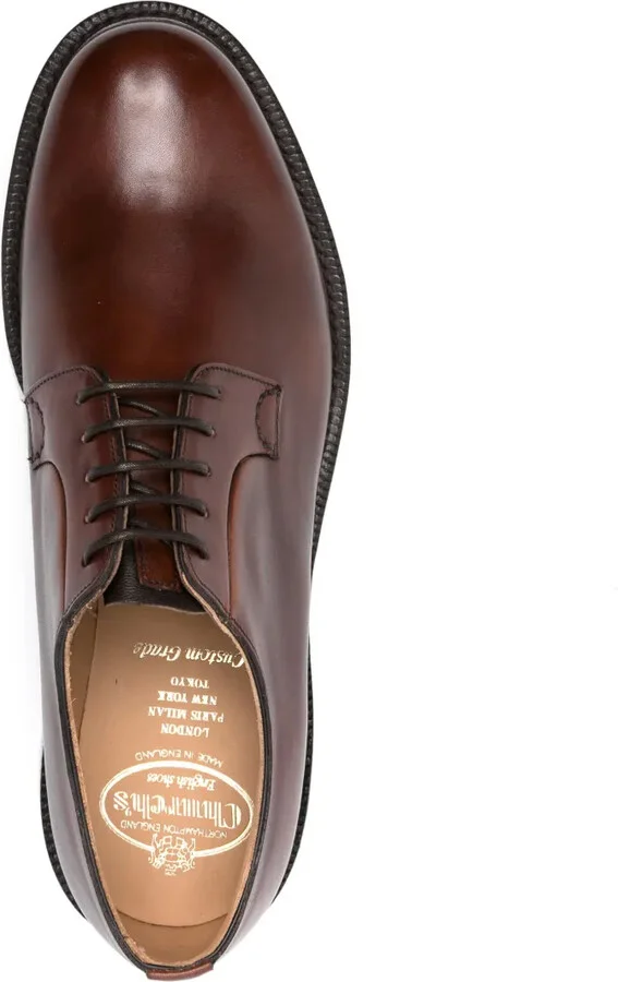 Shannon leather Derby shoes - Image 4