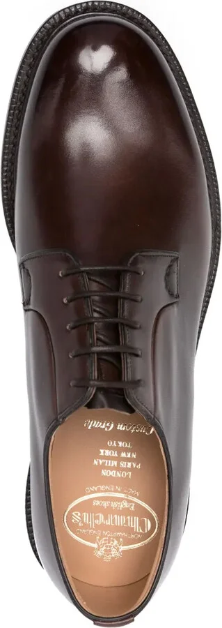 Shannon leather Derby shoes - Image 4