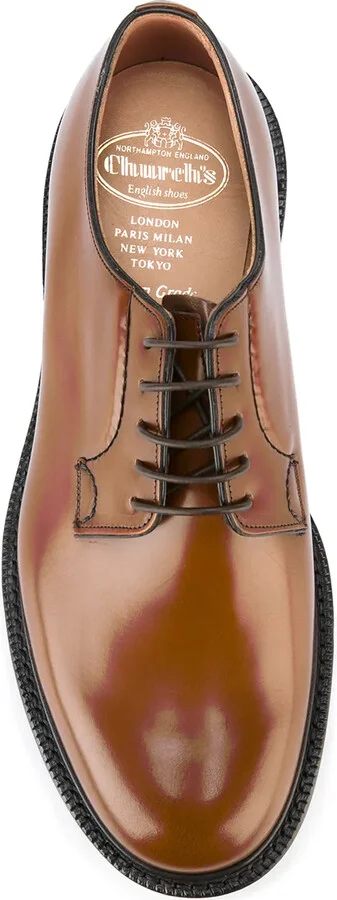 Shannon leather derby shoes - Image 4