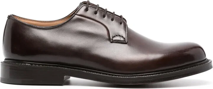 Shannon leather Derby shoes