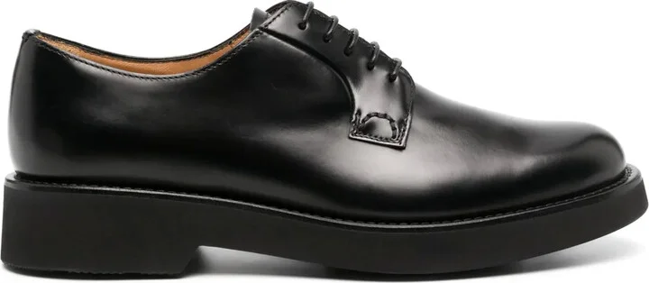 Shannon leather derby shoes