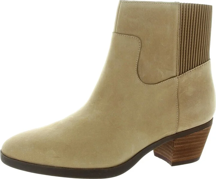 Shantelle Womens Stretch Nubuck Ankle Boots