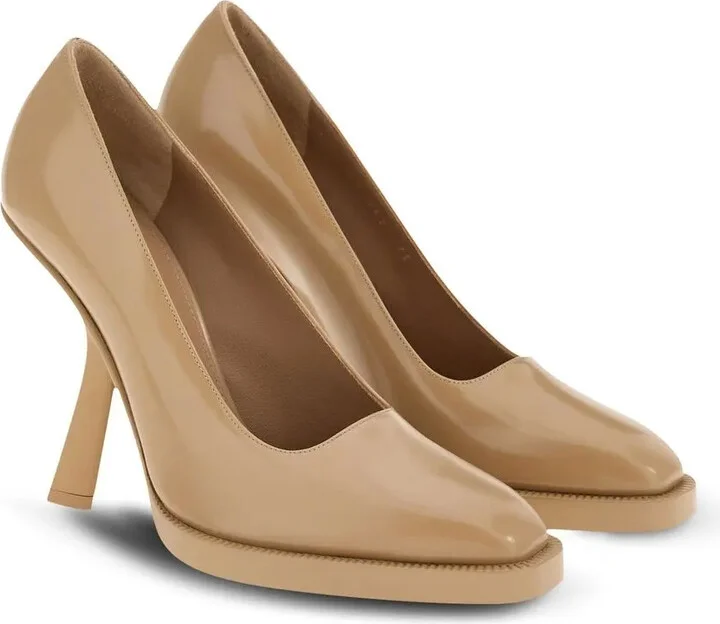 Shaped-High-Heel Pumps - Image 2