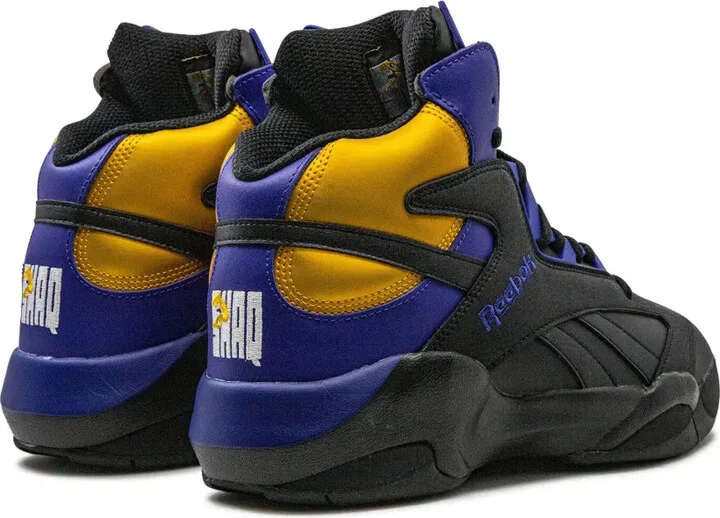 Shaq Attaq "Core Black/Bold Purple/Collegiate Gold" sneakers - Image 3