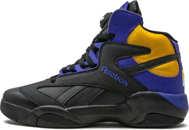 Shaq Attaq "Core Black/Bold Purple/Collegiate Gold" sneakers - Image 5