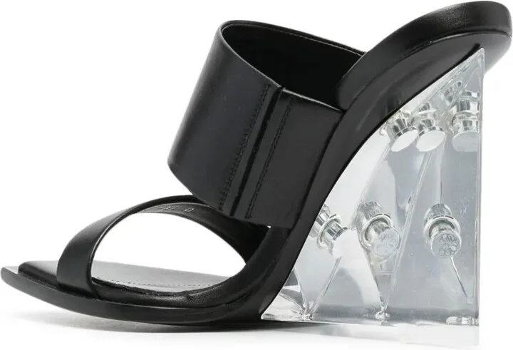 Shard 115mm wedge sandals - Image 3