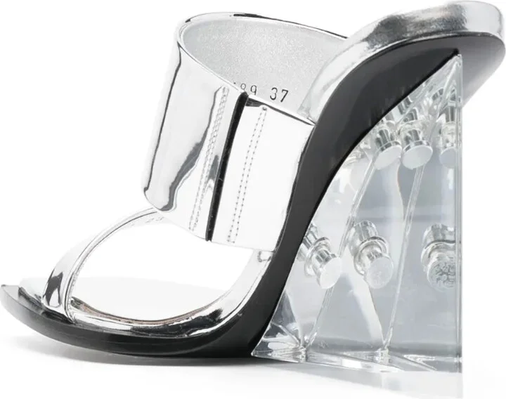 Shard 75mm wedge sandals - Image 3