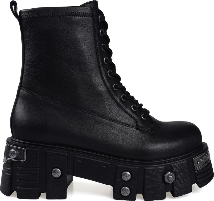 Sharifa Platform Combat Boot - Image 3