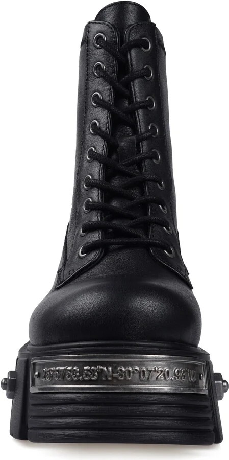 Sharifa Platform Combat Boot - Image 4