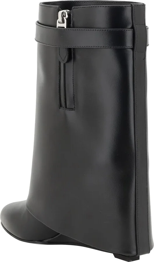 Shark Lock Ankle Boots - Image 3