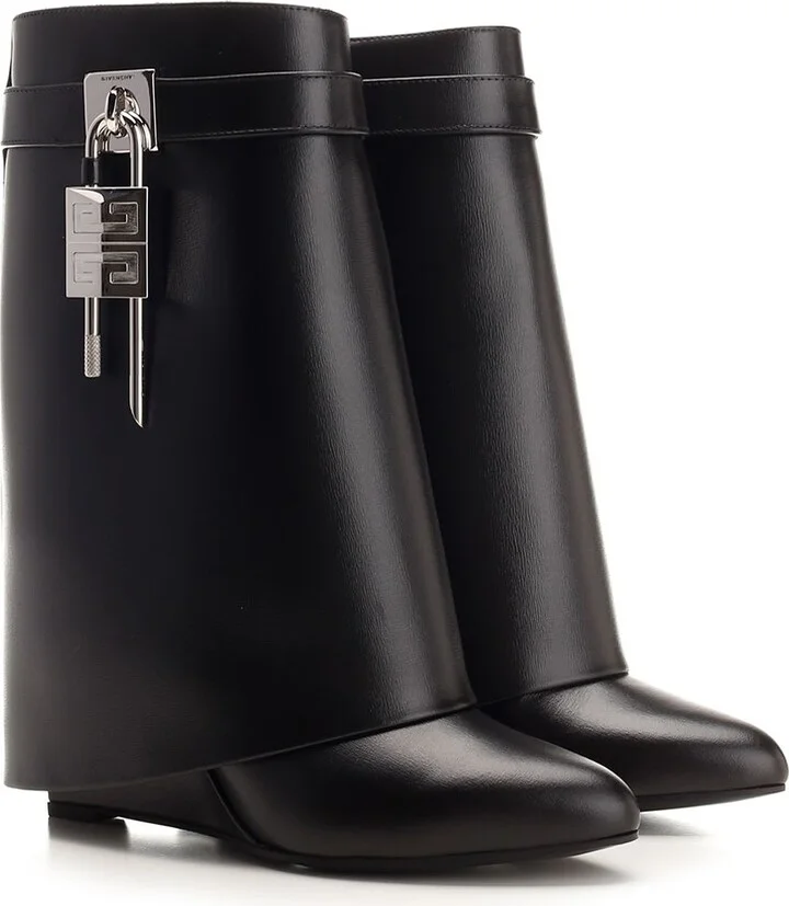 'shark Lock' Ankle Boots - Image 2