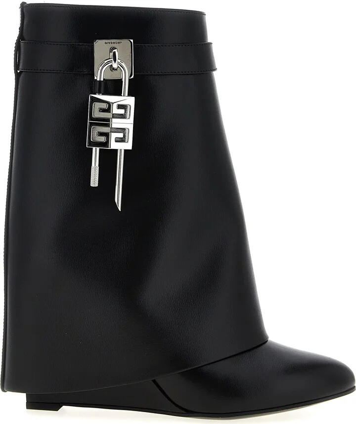 'shark Lock' Ankle Boots
