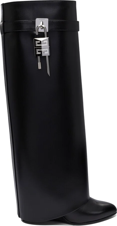 Shark Lock Boots Black