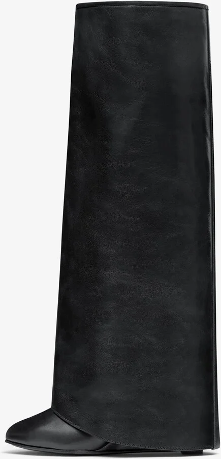 Shark Lock Buckles boots in leather - Image 3