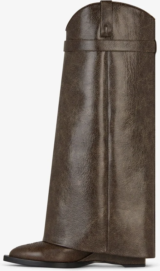 Shark Lock Cowboy boots in leather - Image 3