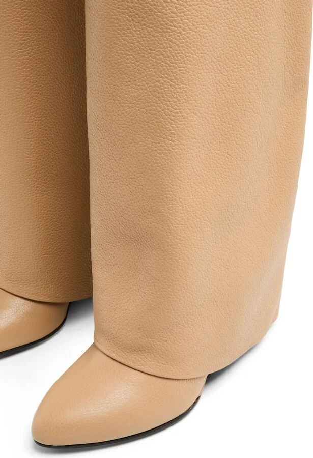 Shark Lock grained leather boots - Image 7