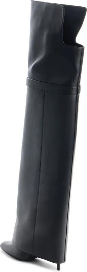 Shark Lock Over the Knee Boot - Image 2