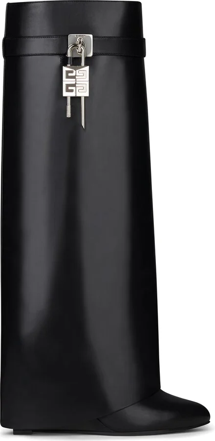 Shark Lock Pant Leg Tall Boot