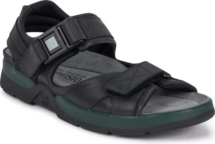 Black Waxed Leather