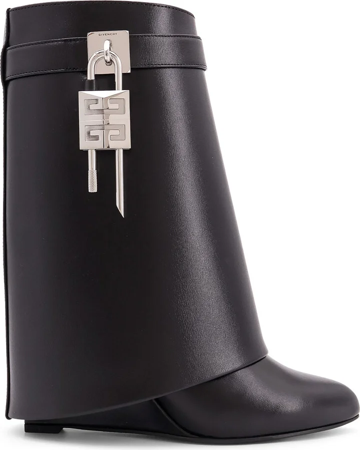 Sharklock Leather Ankle Boots