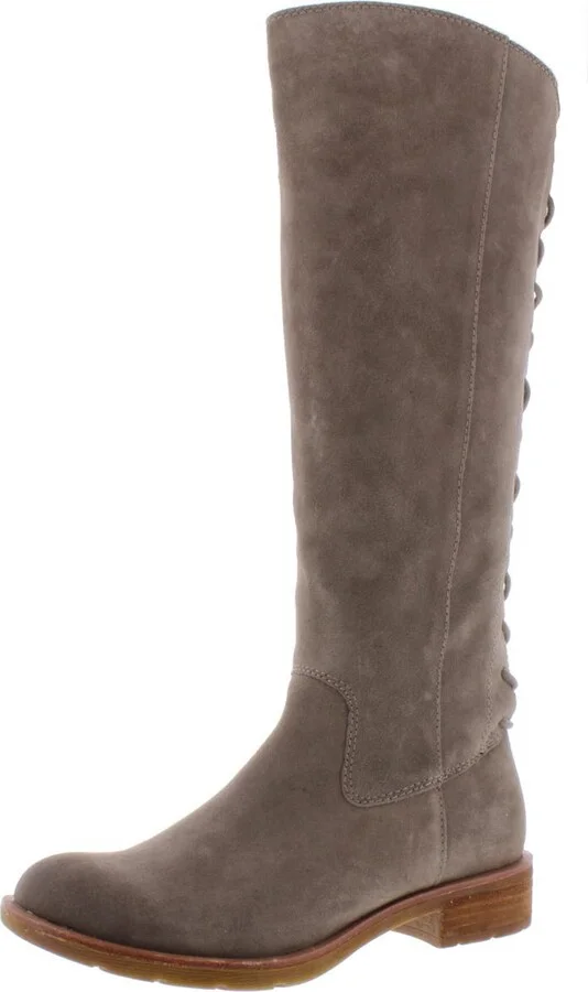 Sharnell II Womens Suede Tall Knee-High Boots